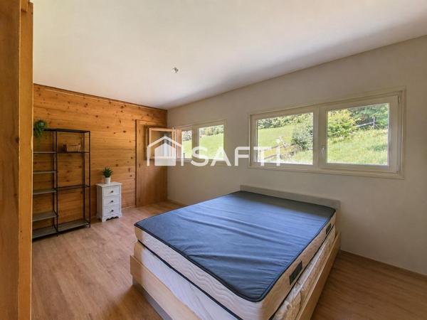 Rare à Villard-de-Lans – Superbe T4 de 85 m² avec jardin privatif de 300 m², balcon, vue montagne, à 5mn du centre