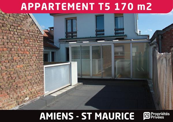 Grand appartement 5 pièces ou plus de 170 m2 avec terrasse roof top - Amiens St Maurice