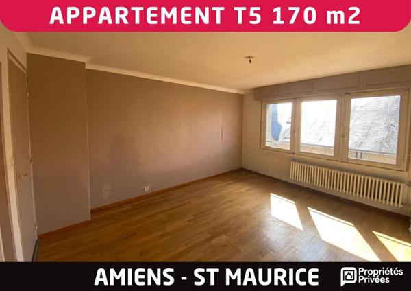 Grand appartement 5 pièces ou plus de 170 m2 avec terrasse roof top - Amiens St Maurice