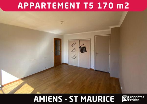 Grand appartement 5 pièces ou plus de 170 m2 avec terrasse roof top - Amiens St Maurice
