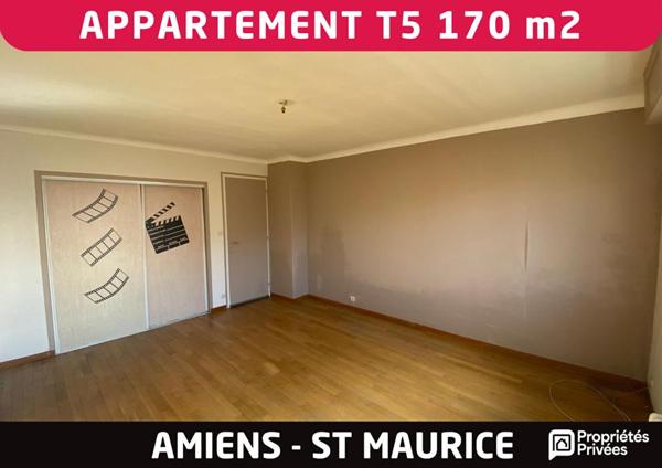 Grand appartement 5 pièces ou plus de 170 m2 avec terrasse roof top - Amiens St Maurice
