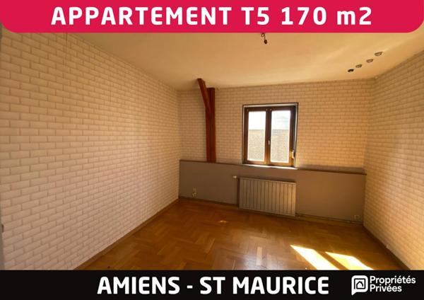 Grand appartement 5 pièces ou plus de 170 m2 avec terrasse roof top - Amiens St Maurice