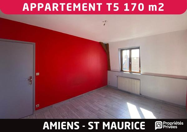 Grand appartement 5 pièces ou plus de 170 m2 avec terrasse roof top - Amiens St Maurice