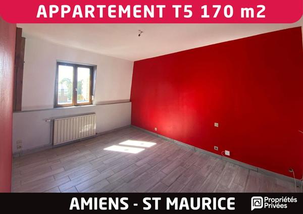Grand appartement 5 pièces ou plus de 170 m2 avec terrasse roof top - Amiens St Maurice