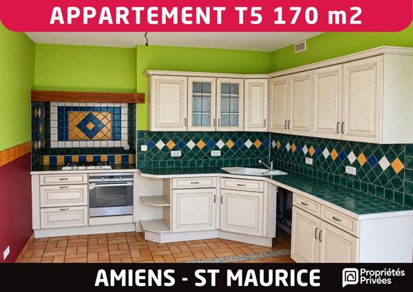 Grand appartement 5 pièces ou plus de 170 m2 avec terrasse roof top - Amiens St Maurice