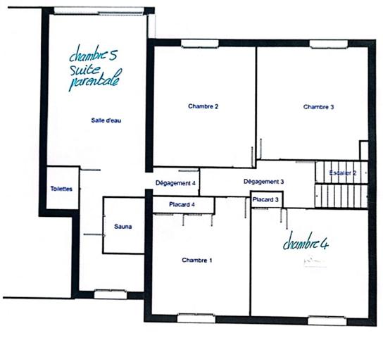 Longpont-sur-Orge (91310) Maison familiale ou bureaux + logements avec 5 chambres, combles/grenier, stationnements, dépendances, grange,