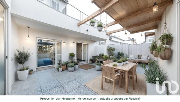 Appartement à vendre 4 pièces 66 m² Trappes