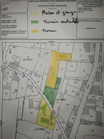 Maison à restaurer à vendre à Amance dans l'Aube (10140), ref : 10379/618   
Calme