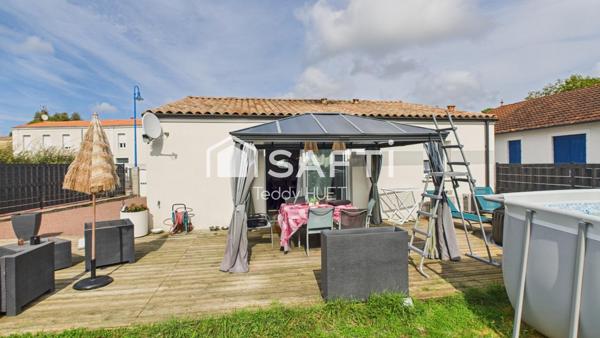 Maison contemporaine de 2020 – Plain-pied 83 m² avec jardin clos – Étaules