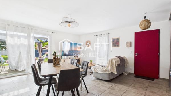 Maison contemporaine de 2020 – Plain-pied 83 m² avec jardin clos – Étaules