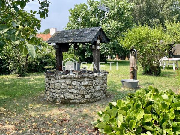 Maison de 145m², 5 pièces sur 1275m² de terrain.