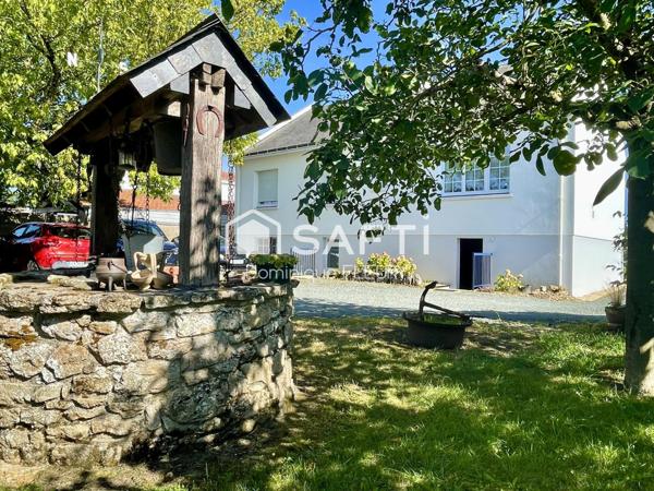 Maison de 145m², 5 pièces sur 1275m² de terrain.