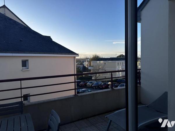 A VENDRE VANNES EST - BEAU T3 AVEC GARAGE EN SOUS-SOL