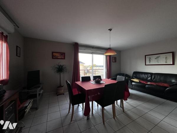 A VENDRE VANNES EST - BEAU T3 AVEC GARAGE EN SOUS-SOL