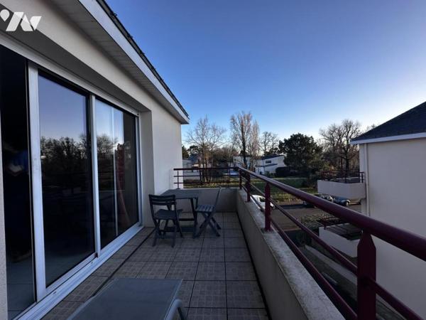 A VENDRE VANNES EST - BEAU T3 AVEC GARAGE EN SOUS-SOL