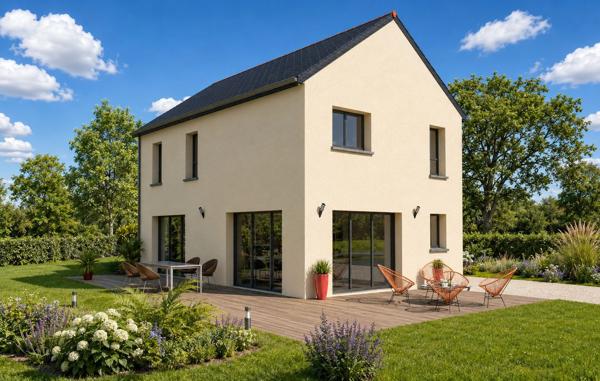 Terrain + Maison à vendre 5 pièces - 131 m²