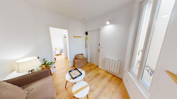 Appartement  2 pièces meublé - 25m2 - Quai D'Ivry