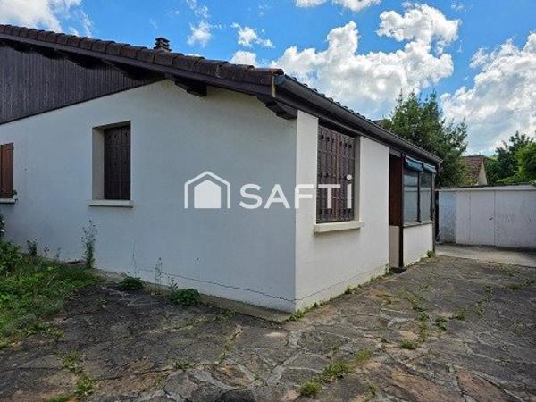 MAISON PLAIN PIED 125 M² - 4 + 2 CHAMBRES - 633 M² TERRAIN -