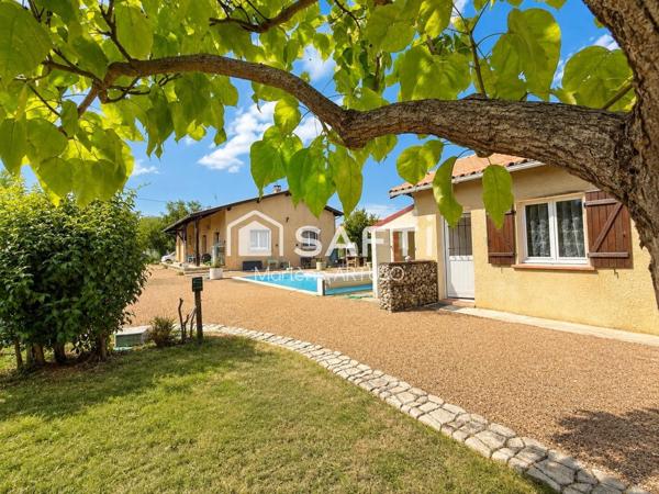 VERNIOLLE Maison 130 m²  3 chambres  Piscine + Maison T2 de 47 m² louée