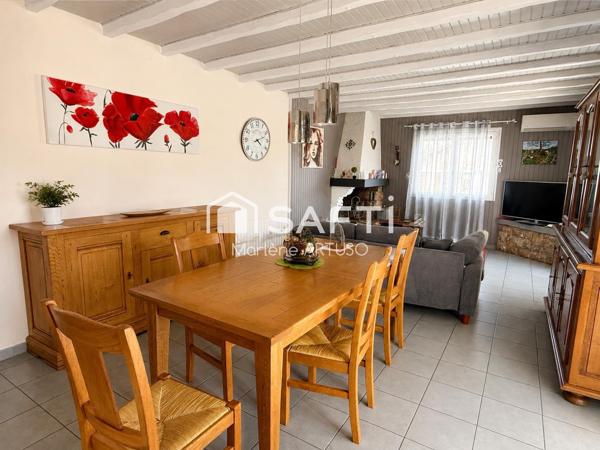 VERNIOLLE Maison 130 m²  3 chambres  Piscine + Maison T2 de 47 m² louée