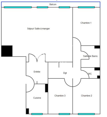 LUMINEUX - VUES DÉGAGÉES - À RÉNOVER