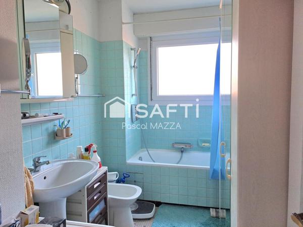 Uniquement pour investisseur, grand 2p vendu loué