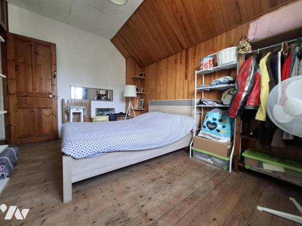 Maison individuelle, 3 chambres, garage et jardin