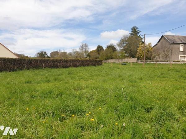 Proche AUNAY SUR ODON : PARCELLE DE TERRAIN A BATIR de 576 m²