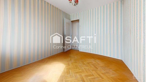 **T3 lumineux avec grand balcon au cœur du quartier Jean Moulin**