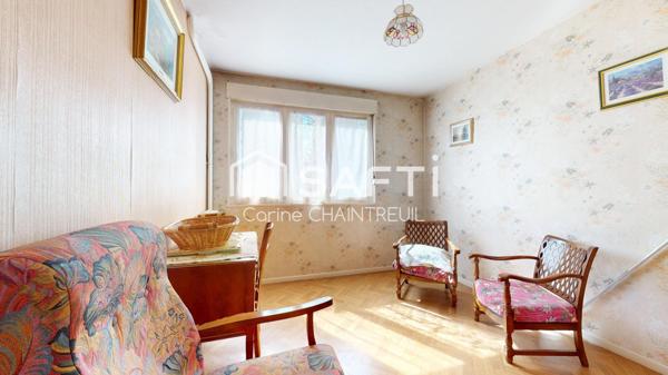 **T3 lumineux avec grand balcon au cœur du quartier Jean Moulin**