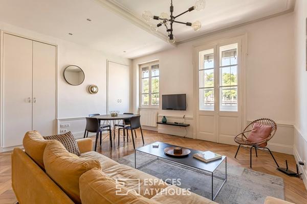 Duplex avec vue au dernier étage avec ascenseur