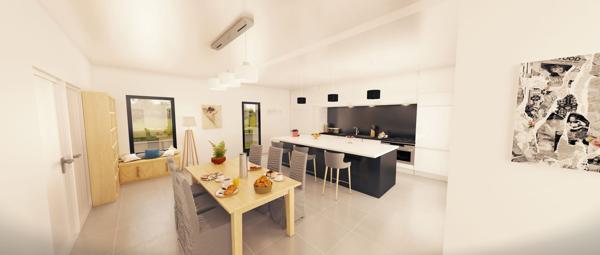 Terrain + Maison à vendre 6 pièces - 218 m²