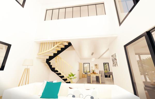 Terrain + Maison à vendre 6 pièces - 218 m²