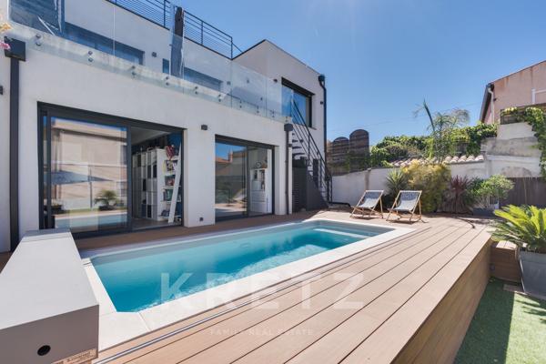 Marseille 7e - villa contemporaine Endoume