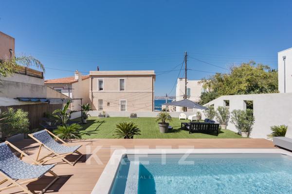 Marseille 7e - villa contemporaine Endoume