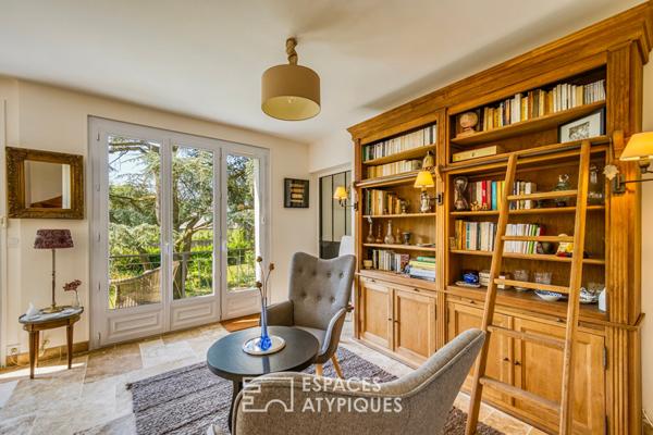 Maison des sixties rénovée, avec rivière, source et chutes d’eau privatives