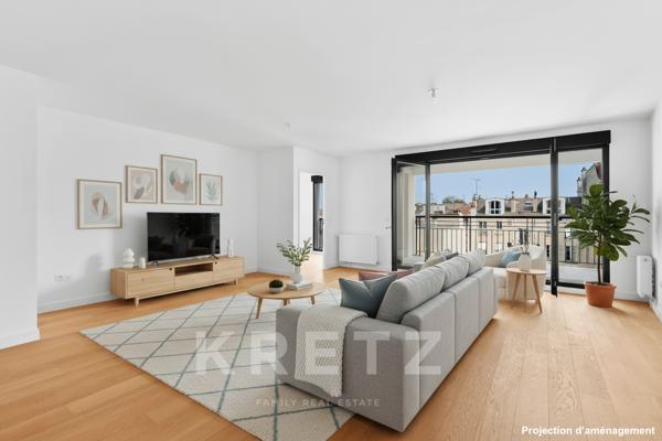 Saint-Maurice — 4 pièces neuf avec loggia et parking
