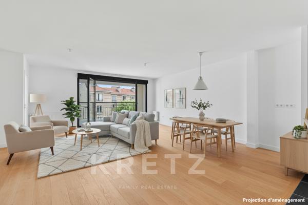 Saint-Maurice — 4 pièces neuf avec loggia et parking