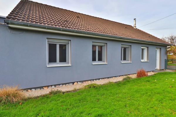 Maison de plain-pied 130 m² – 4 chambres - Terrain plat 10 ares