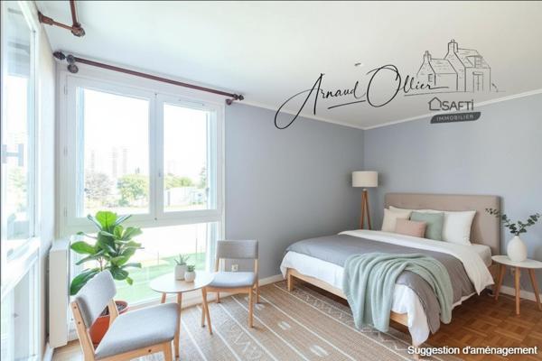 EN EXCLUSIVITÉ – Brest – Appartement T3 lumineux avec véranda et cave