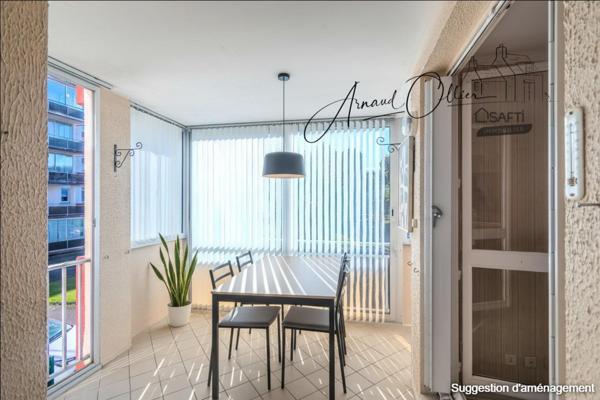 EN EXCLUSIVITÉ – Brest – Appartement T3 lumineux avec véranda et cave