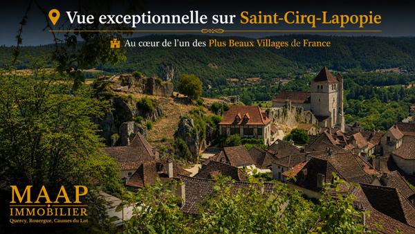 Restaurant avec terrasse – Fonds de commerce – Saint-Cirq-Lapopie 210 000 €
