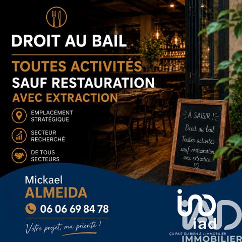 Droit au bail à vendre 18 m² Versailles