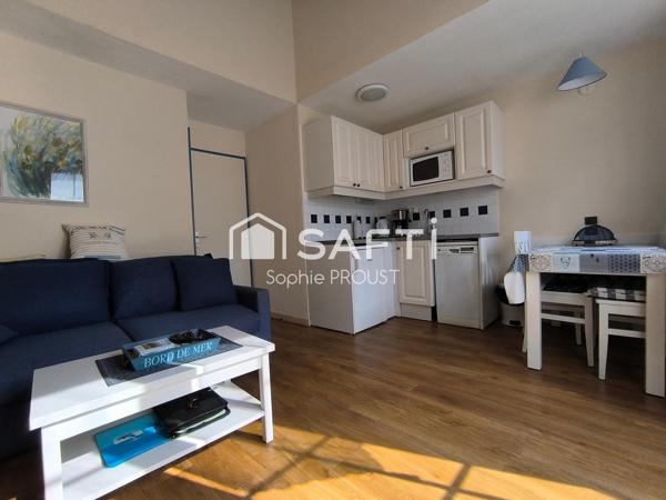 Bel appartement 2 pièces au sein de la résidence de Bourgenay