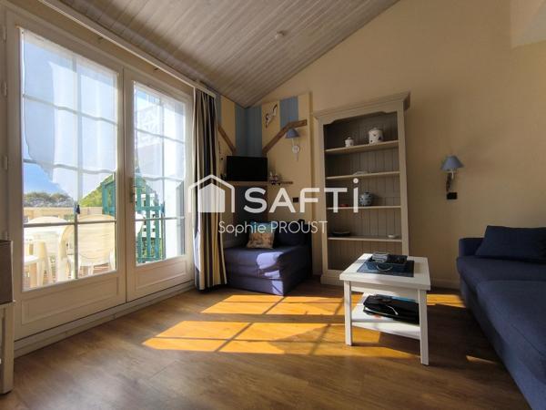 Bel appartement 2 pièces au sein de la résidence de Bourgenay