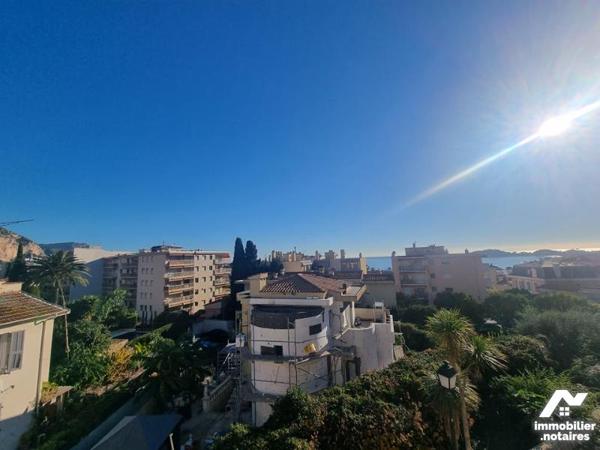 BEAULIEU-SUR-MER - 3 PIECES - VUE MER ET MONTAGNE