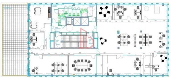 Bureau de 515 m² à vendre à Bordeaux Lac - Bruges