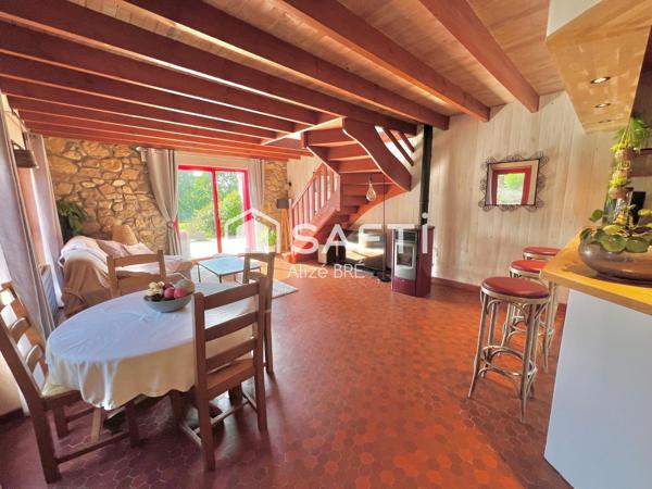 Longère en pierre 120m2 sur la côte bretonne