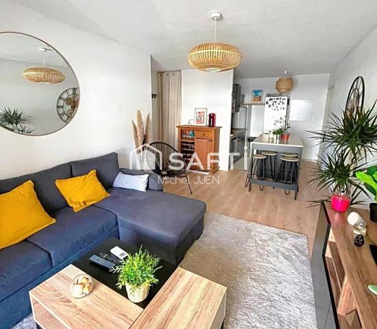 ANGLET – T2 avec terrasse, piscine et parking