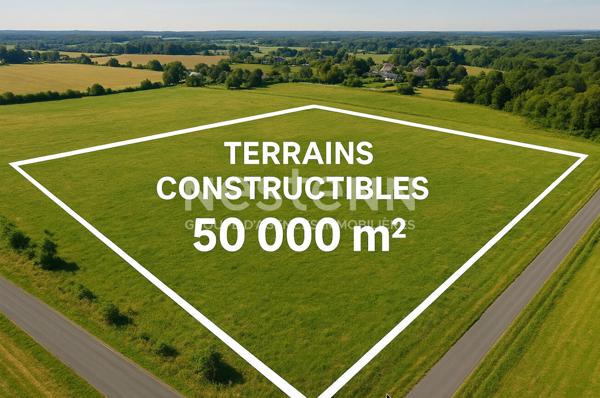 Terrain constructible à vendre à Nontron - 50 000 m²